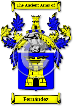Fernández Family Crest Download (jpg) Legacy Series - 150 DPI