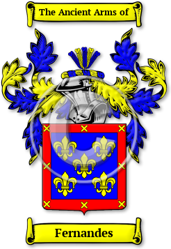 Fernandes Family Crest Download (jpg) Legacy Series - 150 DPI