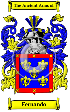 Fernando Family Crest/Coat of Arms