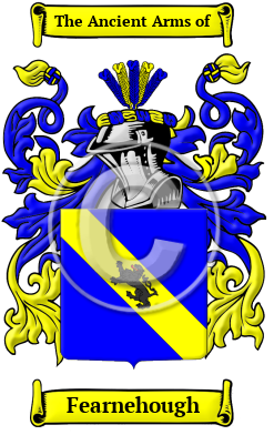 Fearnehough Family Crest/Coat of Arms