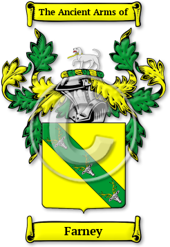 Farney Family Crest Download (jpg) Legacy Series - 150 DPI
