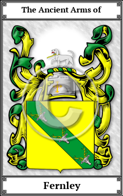 Fernley Family Crest Download (JPG) Book Plated - 600 DPI