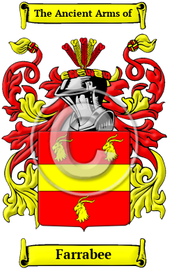 Farrabee Family Crest/Coat of Arms