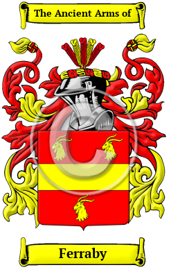 Ferraby Family Crest/Coat of Arms