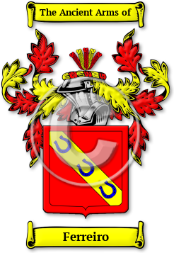 Ferreiro Family Crest Download (jpg) Legacy Series - 150 DPI