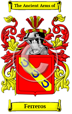 Ferreros Family Crest/Coat of Arms