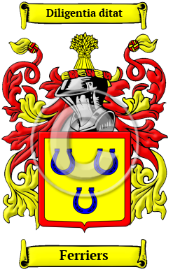 Ferriers Family Crest/Coat of Arms