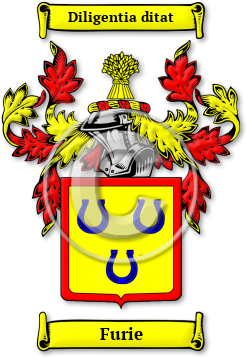 Furie Family Crest Download (jpg) Legacy Series - 150 DPI