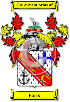 Faris Family Crest Download (jpg) Legacy Series - 150 DPI