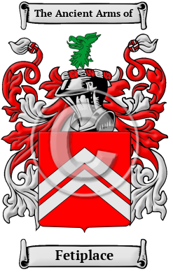 Fetiplace Family Crest/Coat of Arms