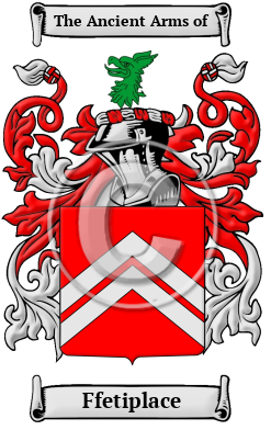 Ffetiplace Family Crest/Coat of Arms
