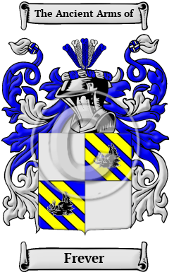 Frever Family Crest/Coat of Arms