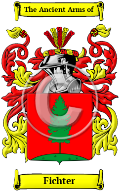 Fichter Family Crest/Coat of Arms