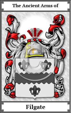Filgate Family Crest Download (JPG)  Book Plated - 150 DPI