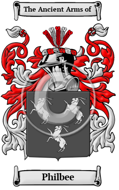 Philbee Family Crest/Coat of Arms