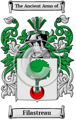 Filastreau Family Crest/Coat of Arms