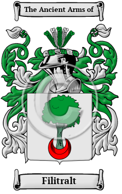 Filitralt Family Crest/Coat of Arms