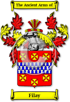 Filay Family Crest Download (JPG) Legacy Series - 600 DPI