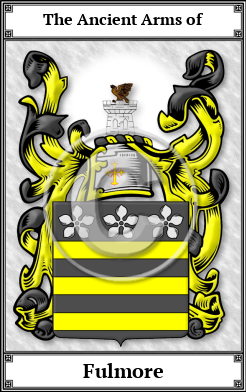 Fulmore Family Crest Download (JPG)  Book Plated - 150 DPI