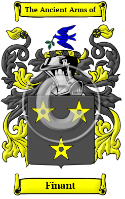 Finant Family Crest/Coat of Arms
