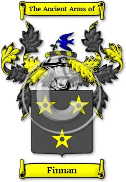 Finnan Family Crest Download (jpg) Legacy Series - 150 DPI