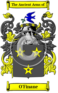 O'Finane Family Crest/Coat of Arms