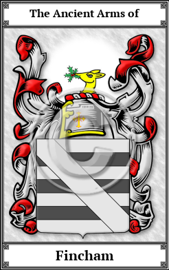 Fincham Family Crest Download (JPG)  Book Plated - 150 DPI