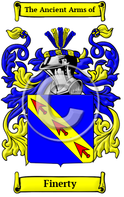 Finerty Family Crest/Coat of Arms