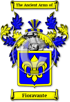 Fioravante Family Crest Download (jpg) Legacy Series - 150 DPI