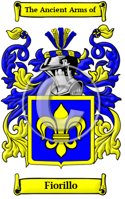 Fiorillo Family Crest/Coat of Arms