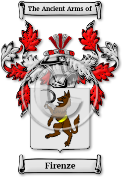 Firenze Family Crest Download (JPG) Legacy Series - 600 DPI