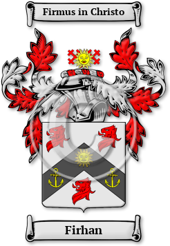 Firhan Family Crest Download (jpg) Legacy Series - 150 DPI