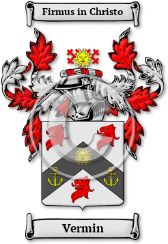 Vermin Family Crest Download (jpg) Legacy Series - 150 DPI