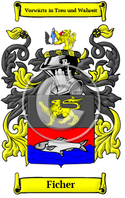 Ficher Family Crest/Coat of Arms