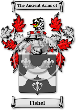 Fishel Family Crest Download (jpg) Legacy Series - 150 DPI