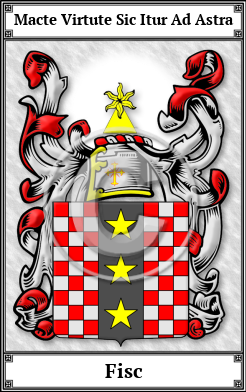 Fisc Family Crest Download (JPG)  Book Plated - 150 DPI
