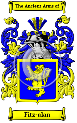 Fitz-alan Family Crest/Coat of Arms
