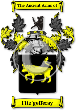 Fitz'gefferay Family Crest Download (jpg) Legacy Series - 150 DPI