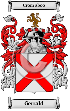 Gerrald Family Crest/Coat of Arms