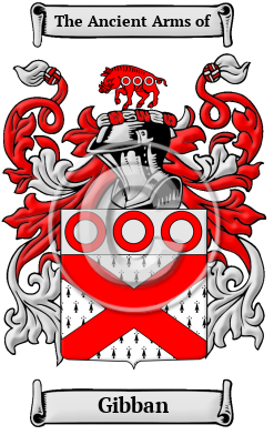 Gibban Family Crest/Coat of Arms