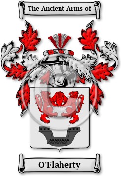 O'Flaherty Family Crest Download (jpg) Legacy Series - 150 DPI