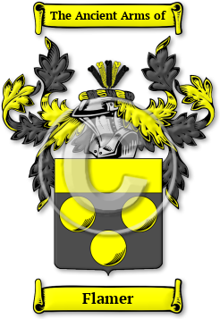 Flamer Family Crest Download (jpg) Legacy Series - 150 DPI