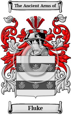 Fluke Family Crest/Coat of Arms