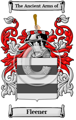 Fleener Family Crest/Coat of Arms