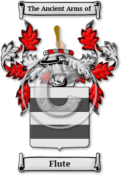 Flute Family Crest Download (JPG) Legacy Series - 600 DPI