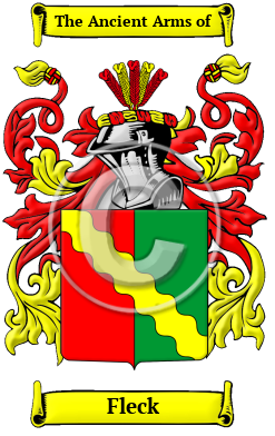 Fleck Family Crest/Coat of Arms