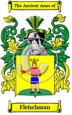 Fleischman Family Crest/Coat of Arms