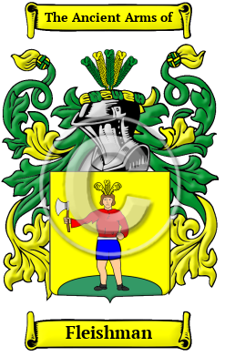 Fleishman Family Crest/Coat of Arms