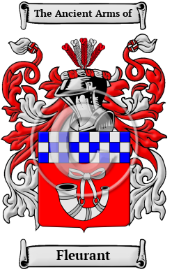 Fleurant Family Crest/Coat of Arms