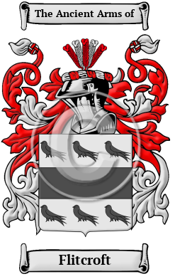 Flitcroft Family Crest/Coat of Arms